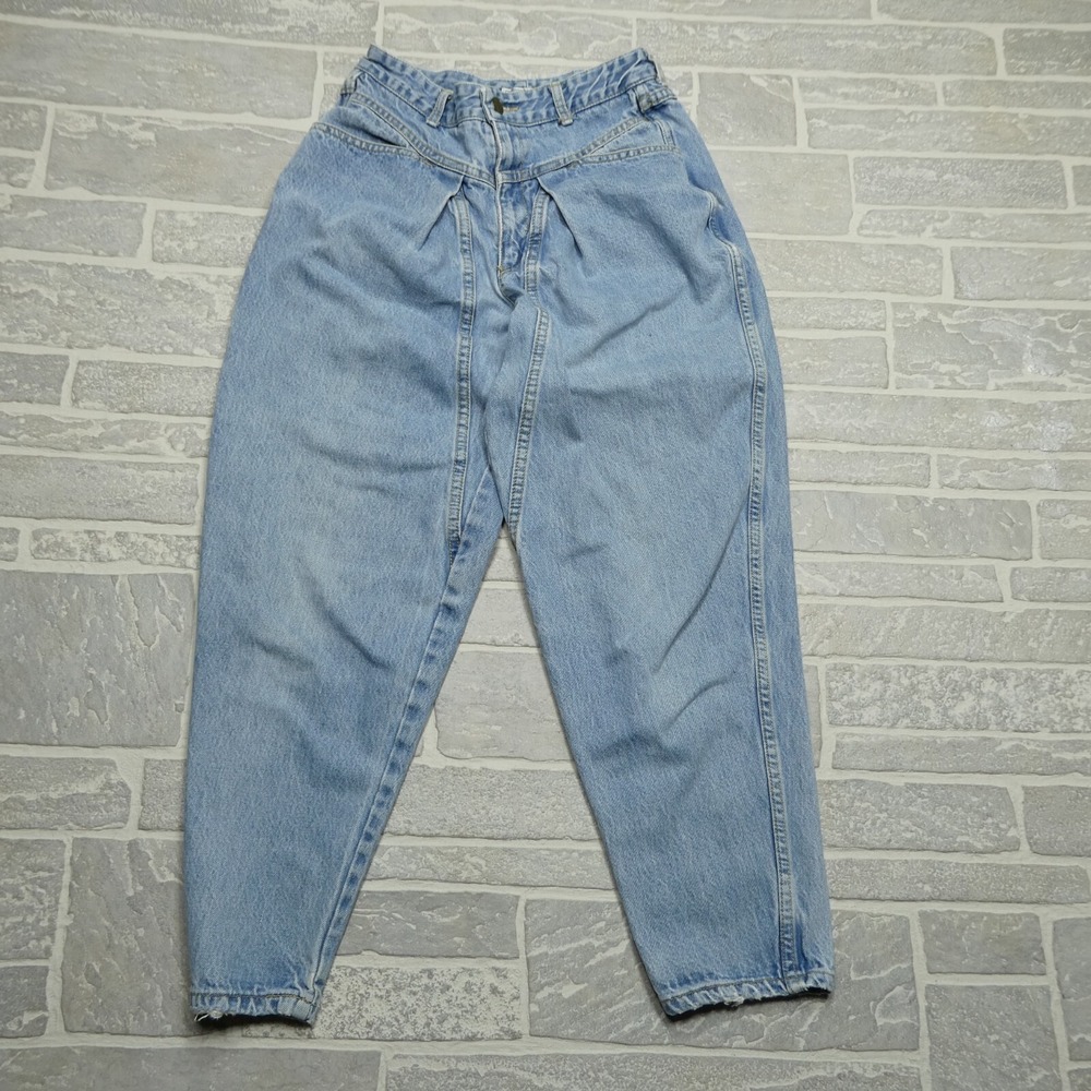 VINTAGE ‎ Guess Georges Marciano Jeans Size 26x26 Blue Denim Tapered Leg USA